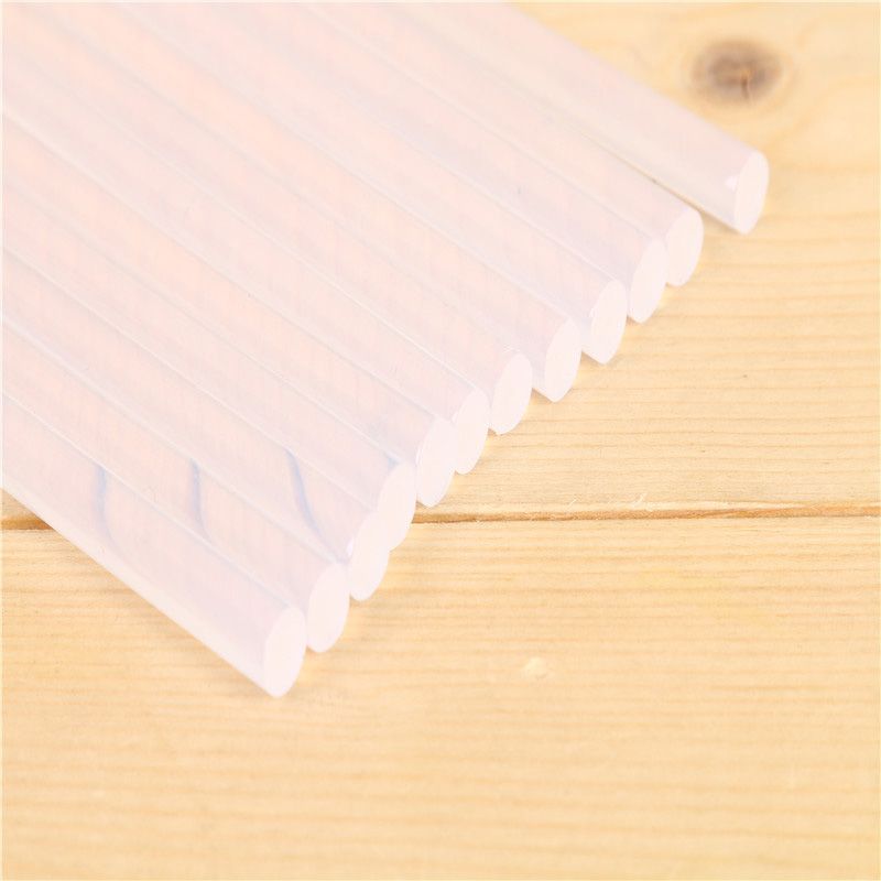 6 pieces of transparent rubber sticks in opp bags, 7*190mm