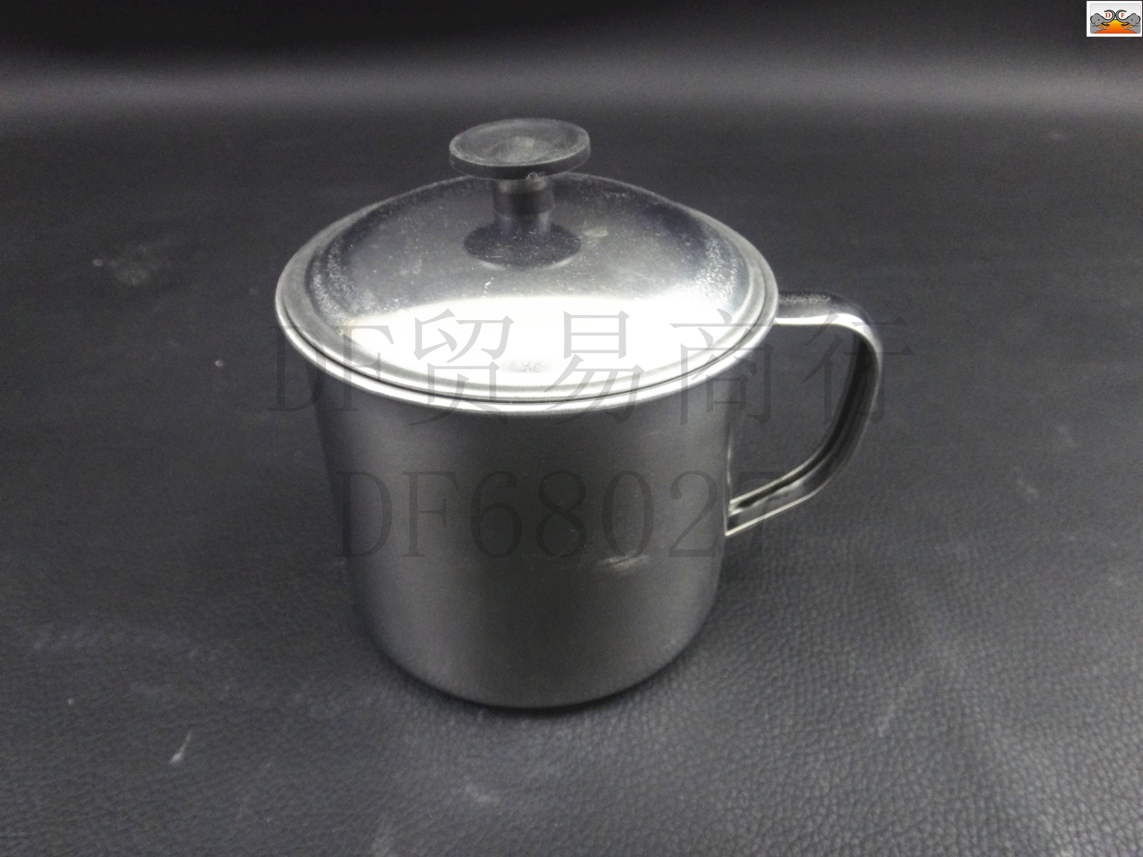 DF68027 Open cup with cover Stainless steel cup DF TRADING HOUSE