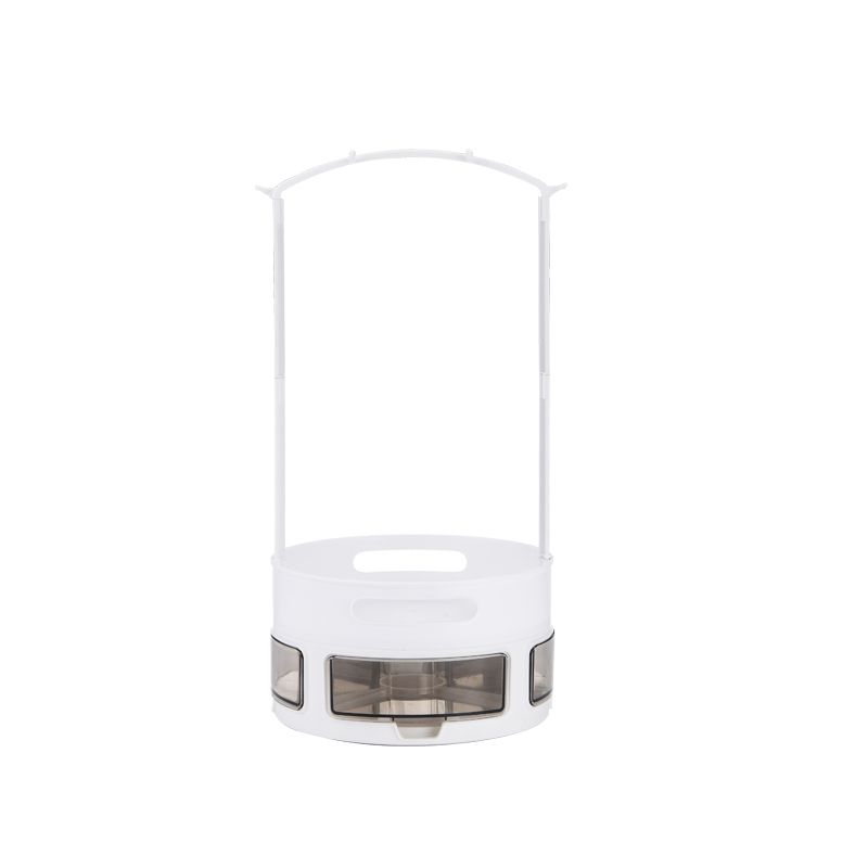 Sorting box, storage rack, rotating storage box, kitchen anti-slip rotating storage tray, household condiment jars and bottles wholesale 77X60D202 Item Picture