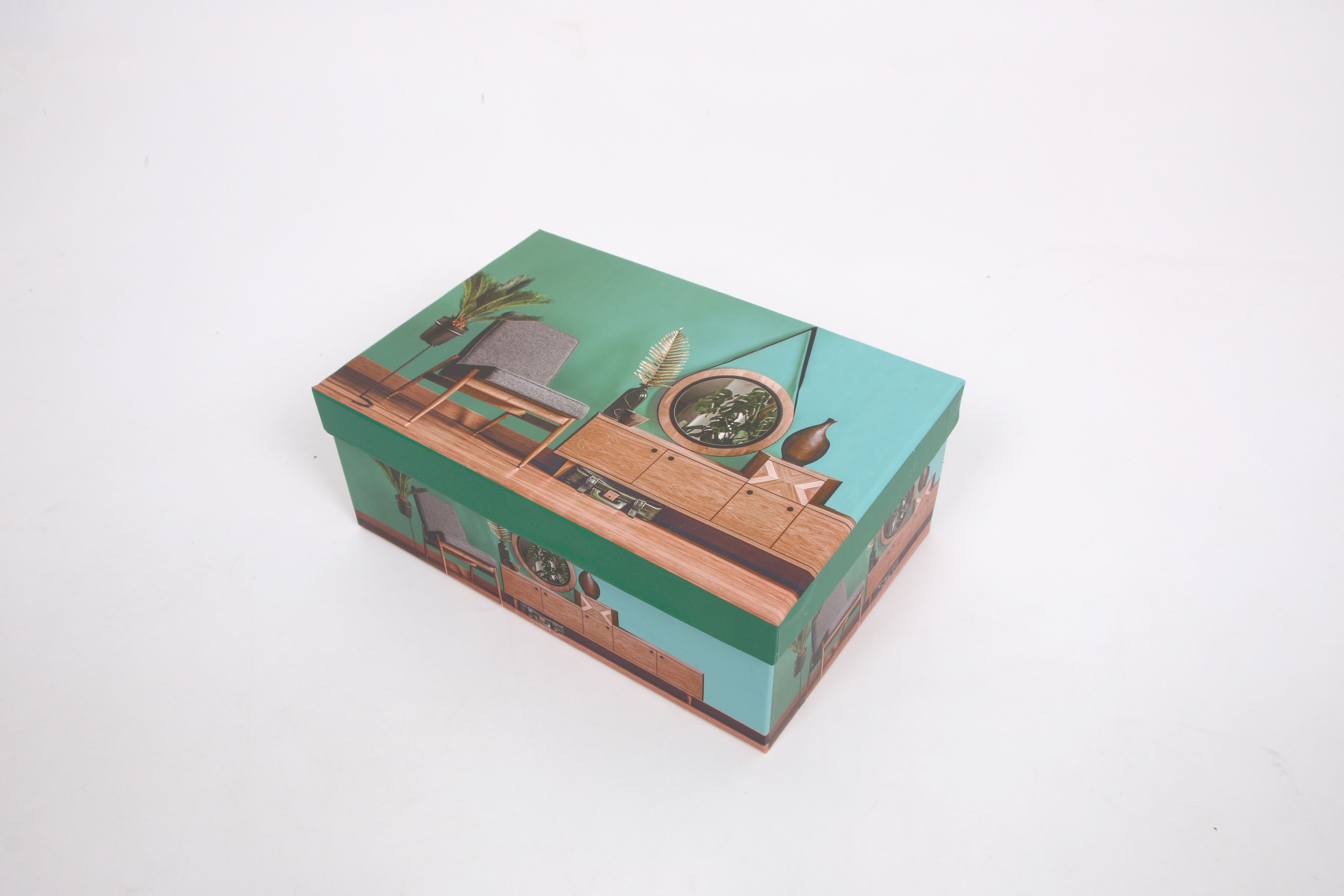 Square gift box, exquisite Korean-style gift box, large packaging box, birthday business return gift box Specification image