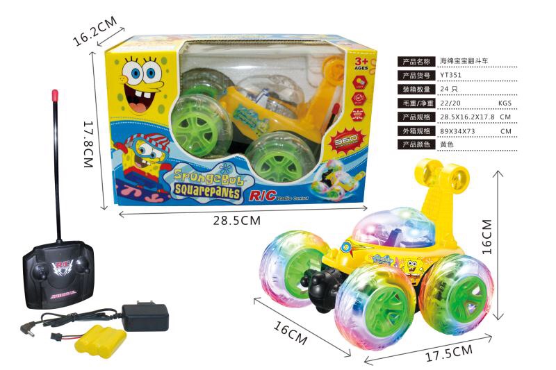 Wholesale of light/music remote control dump truck remote control car toys detail image 3