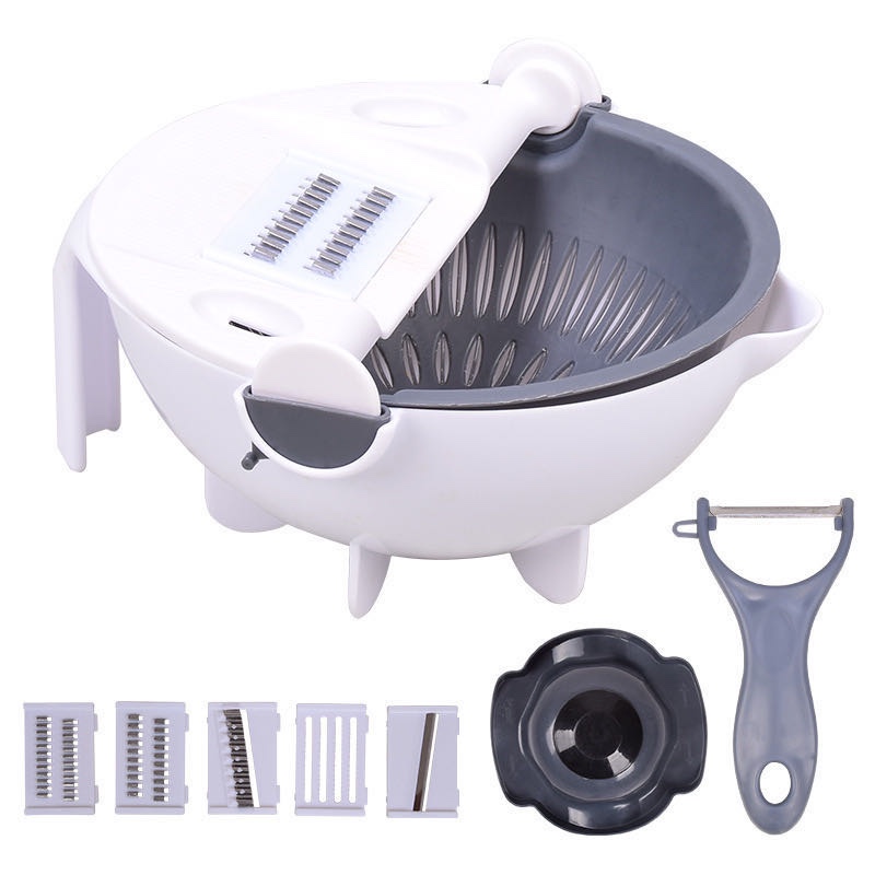 Filter basket vegetable cutter