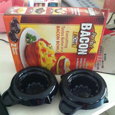 Factory direct TV products Creative life gadgets Bacon bowl can be customized