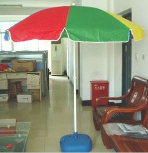 2.4米太阳伞驿泊户外用品太阳伞 高档双层户外遮阳伞 室外花园庭院休闲沙滩伞详情图3