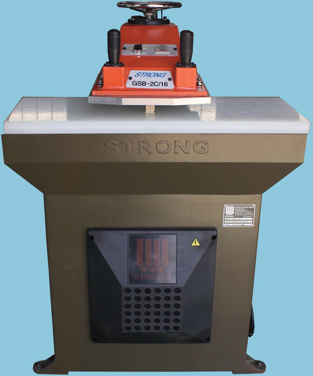 Hydraulic swing arm blanking machine (Export type) details Picture