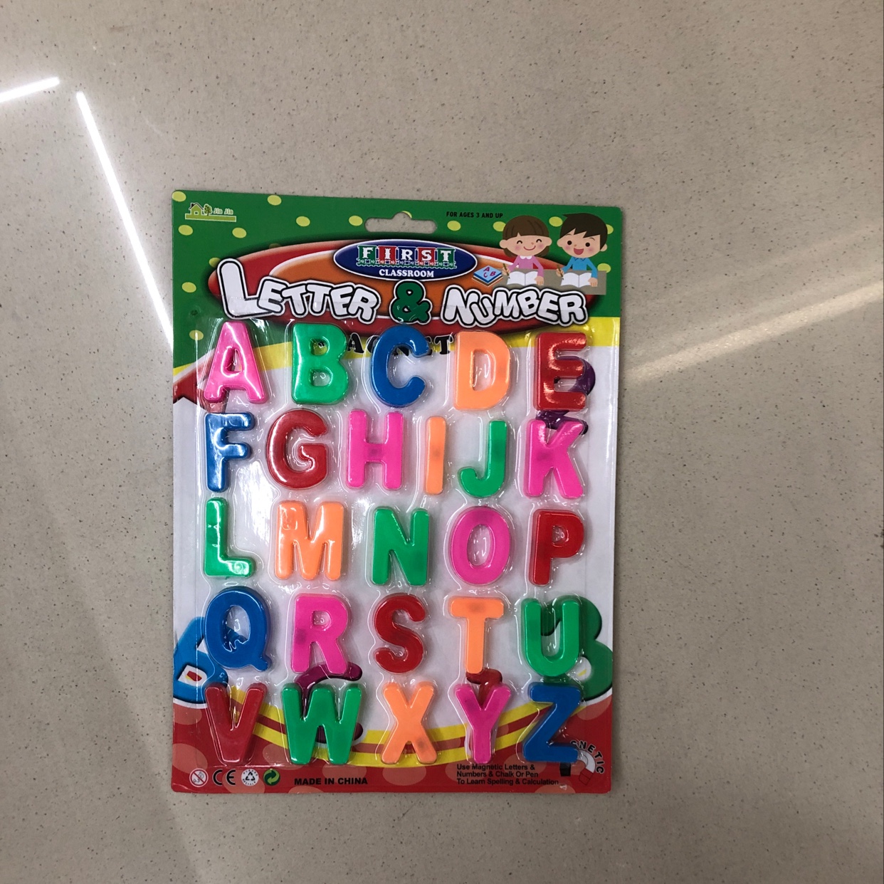 Letter Sticker DIY Example Tutorial
