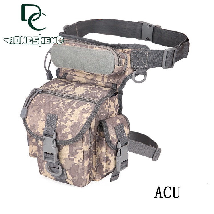 野外军迷彩战术腿包腿挂 户外登山钓鱼野营骑行腿包 摄影运动腿包详情7