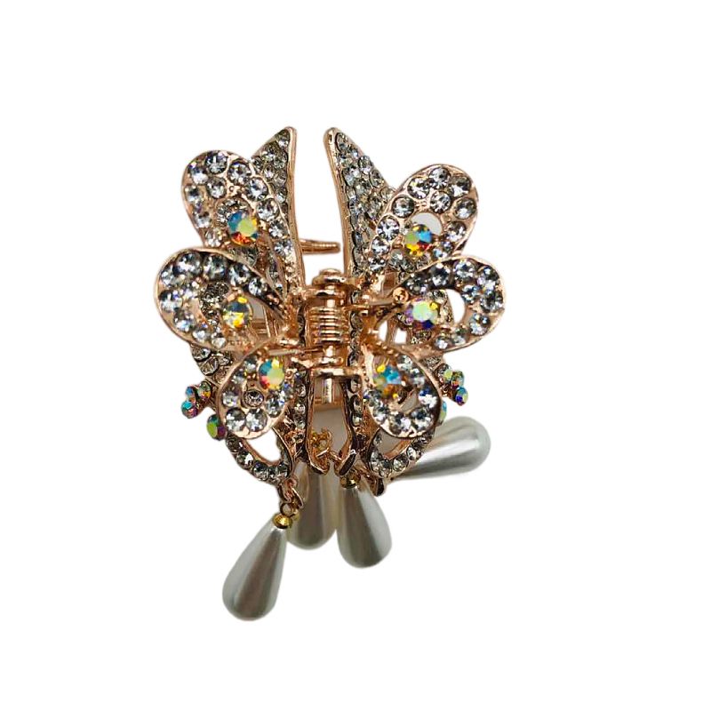 Korean rhine-drill clip clip Bangs top sweet headdress clip clip Hair clip clip bow clip clip clip clip grab the headdress Application Scenario