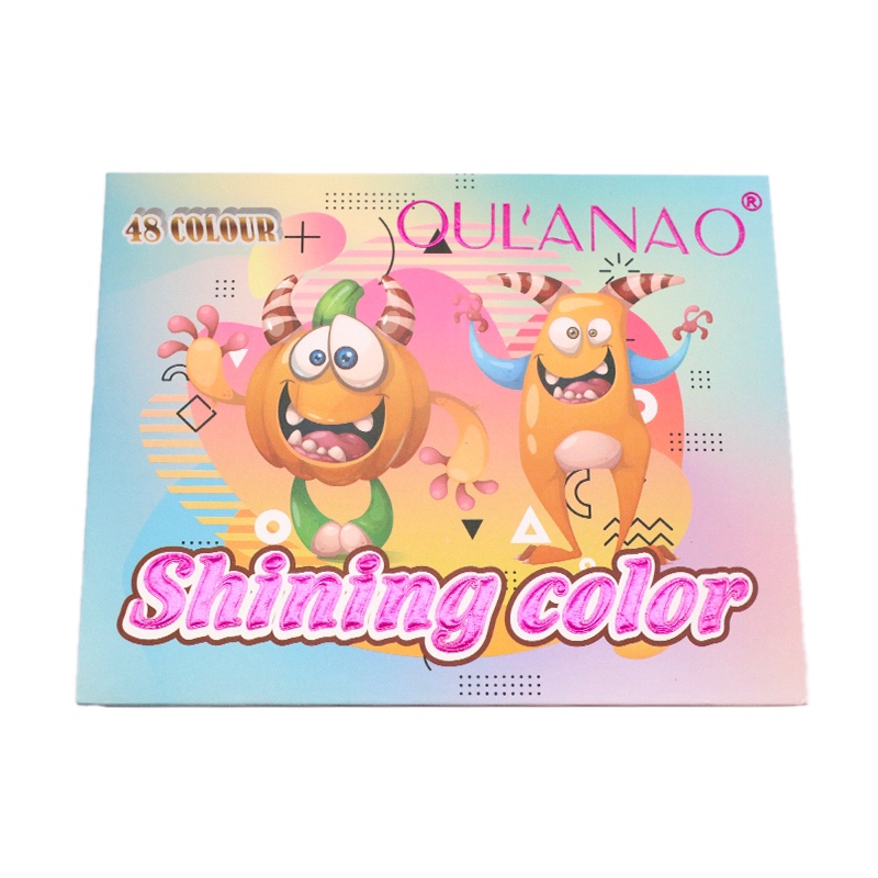 眼影48色南瓜眼影批发闪珠光祼妆多色可定制详情图2