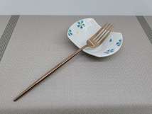 西餐餐具304不锈钢牛排刀叉勺三件套装 筷子甜品咖啡长柄勺水果叉