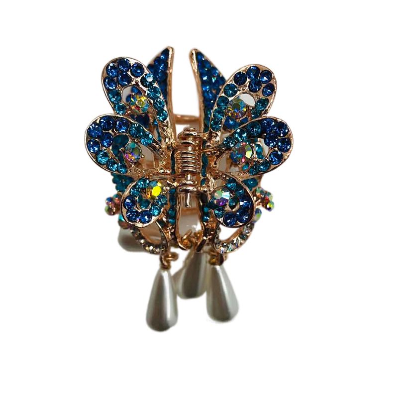 Korean rhine-drill clip clip Bangs top sweet headdress clip clip Hair clip clip bow clip clip clip clip grab the headdress Item Picture