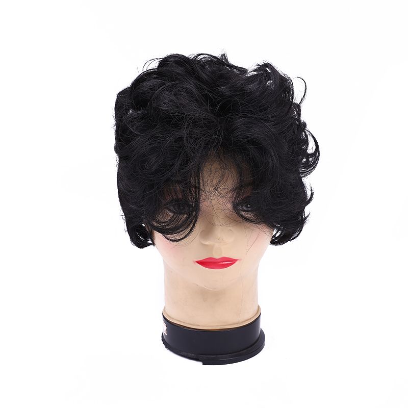 Manufacturers direct men fluffy fashion short wigs show props wigs spot wholesale cartoon wigs
