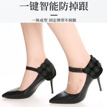 热销爆款防掉跟束鞋套优雅性感时尚韩国绒高跟鞋后跟固定束鞋套