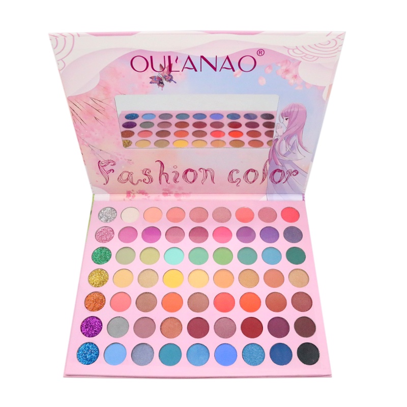 OULANAO 洛花少女眼影盘厂家直销