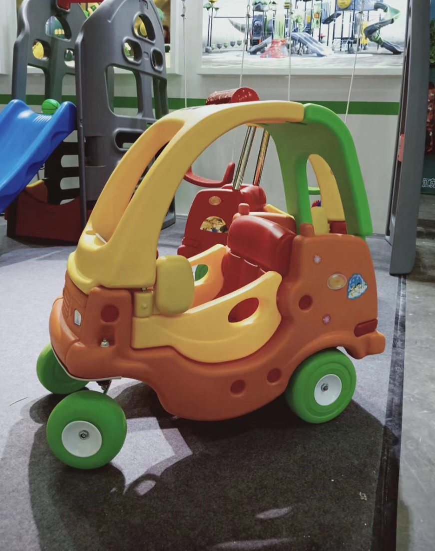 Children's Happy Golden Turtle Car