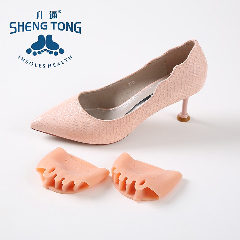 蜂窝前半垫半码垫高跟鞋垫女脚垫前脚掌垫半垫硅胶防痛防滑垫详情1