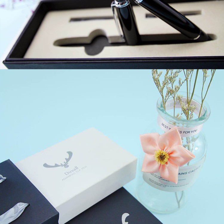 金属钢笔套装可换墨囊定制高端送礼商务钢笔礼盒有礼袋现货批发详情图9