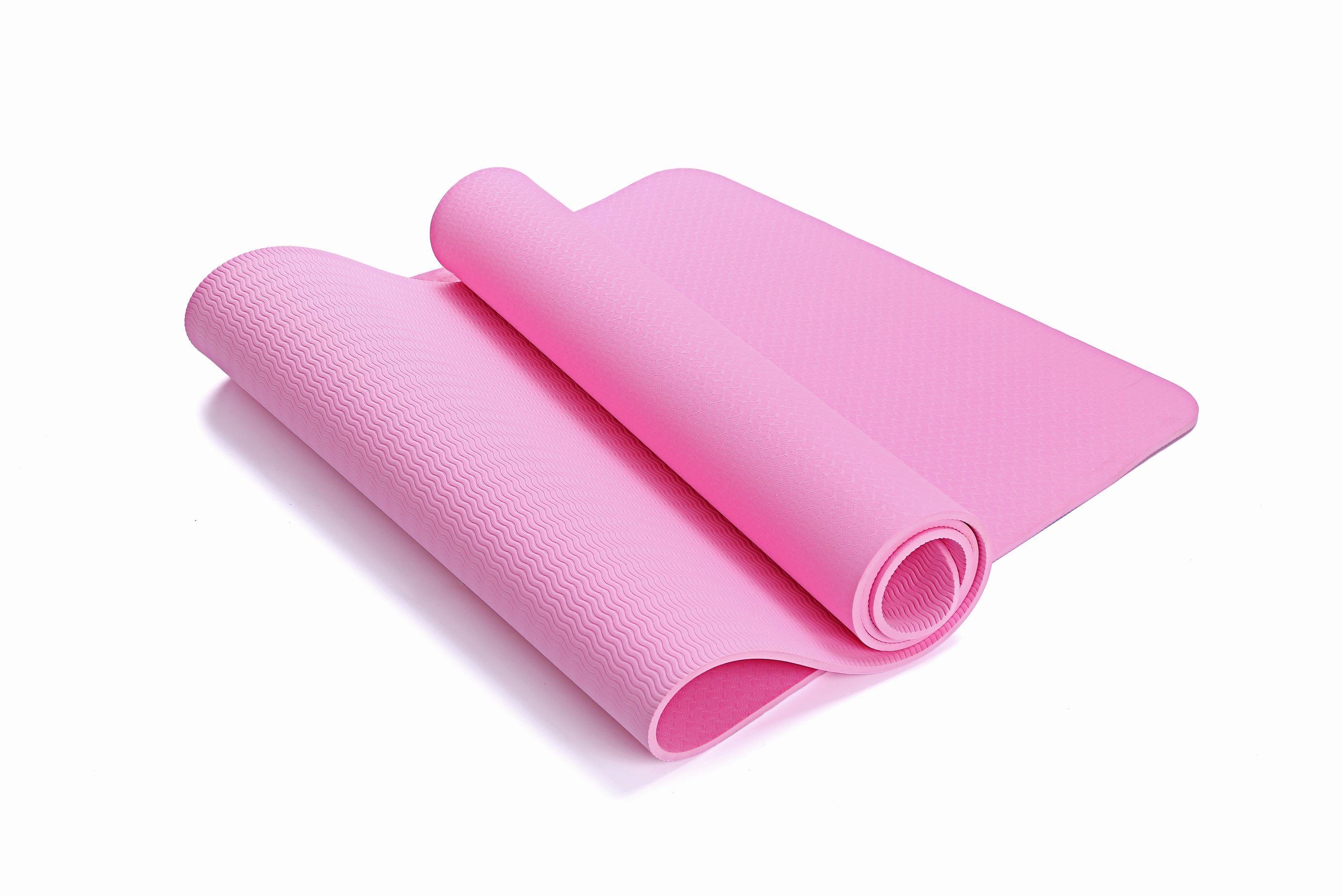 一件代发环保单色TPE瑜伽垫6mm.  加厚防滑健身垫。 瑜伽用品详情图9
