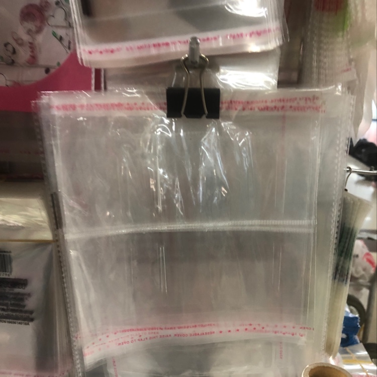 The OPP bags are evenly divided into packaging bags