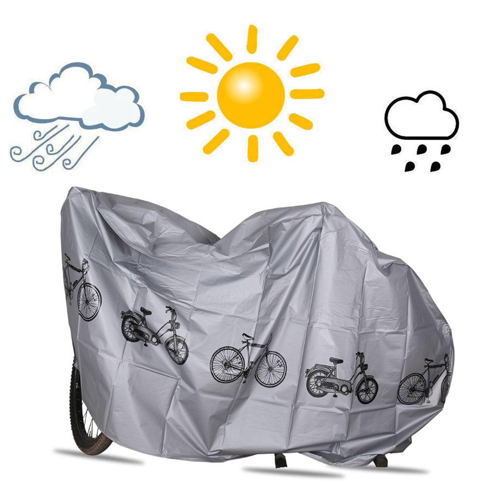 Cross-border trade popular PEVA bicycle cover electric car clothing rain cover dust and sun protection motorcycle cover custom bicycle cover thumbnail