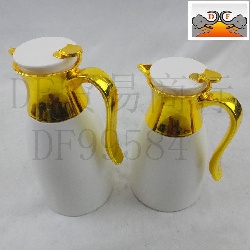 DF99584 1085 Thermos Kettle Two-piece coffee maker Thermos kettle Glass inner container Large capacity hot water thermos flask DF TRADING HOUSE