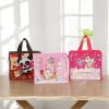 Wholesale of printed cartoon non-woven fabric student hand-held shopping bags, gift bags, colored laminated packaging, thickened zipper bags