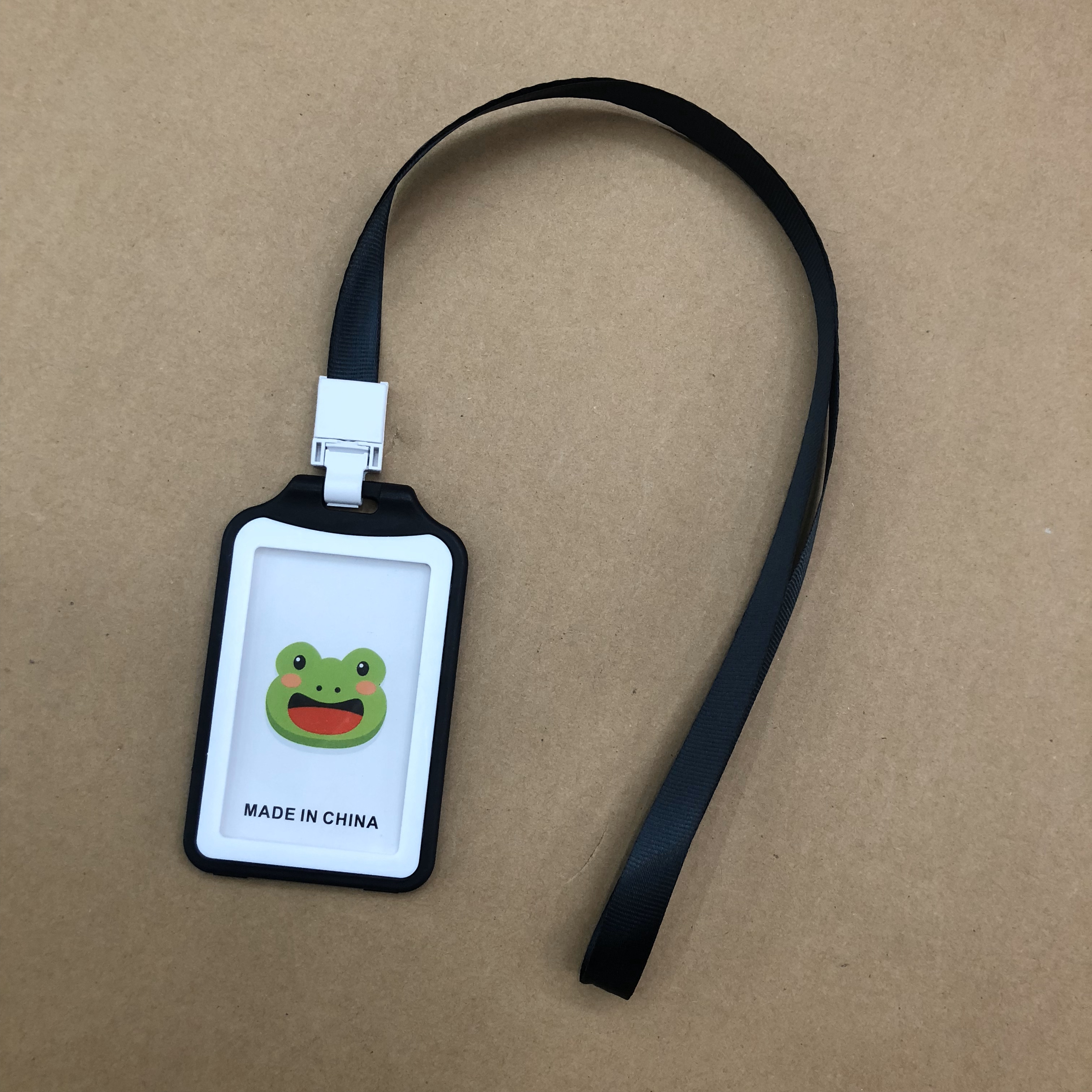 美人尖工作证件卡套学校展会证饭卡公交地铁保护套胸牌挂绳厂牌套详情图8