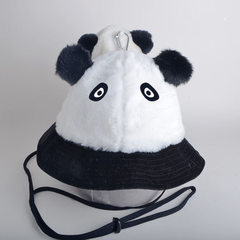 Hanu brand Z adult warm plush hat, women's hooded cute Japanese style, Korean version, versatile baseball cap, suitable for both men and women in winter full figure