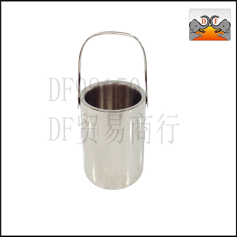 DF99150 Stainless steel portable ice pail Stainless steel Ice pail Commercial portable beer pail Extra long cooling Champagne pail Ice pail Stainless steel ice pail DF TRADING HOUSE
