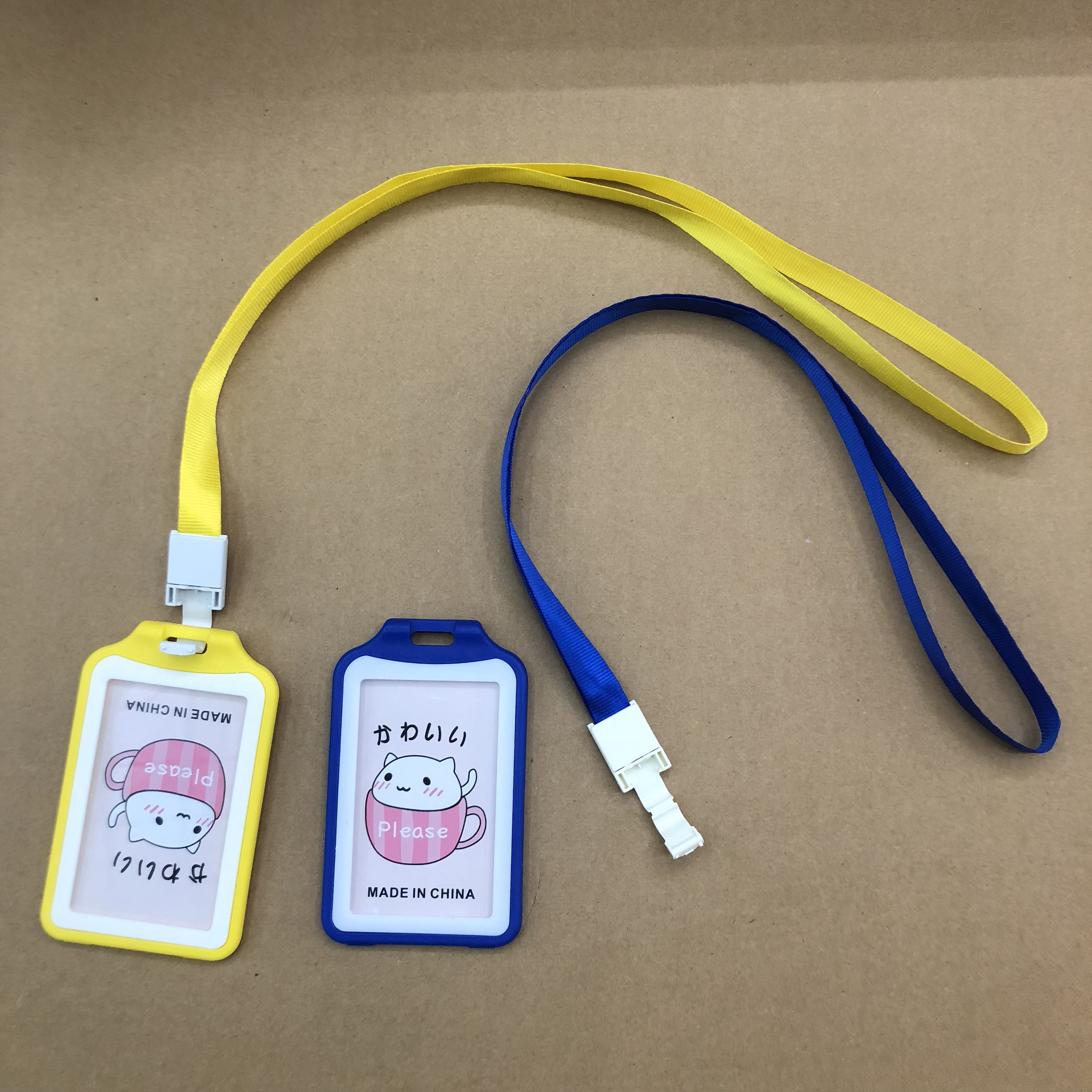 美人尖工作证件卡套学校展会证饭卡公交地铁保护套胸牌挂绳厂牌套详情图14