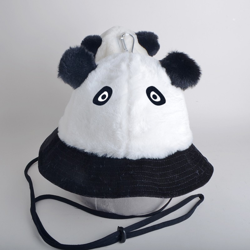Hanu brand Z adult warm plush hat, women's hooded cute Japanese style, Korean version, versatile baseball cap, suitable for both men and women in winter Specification drawing