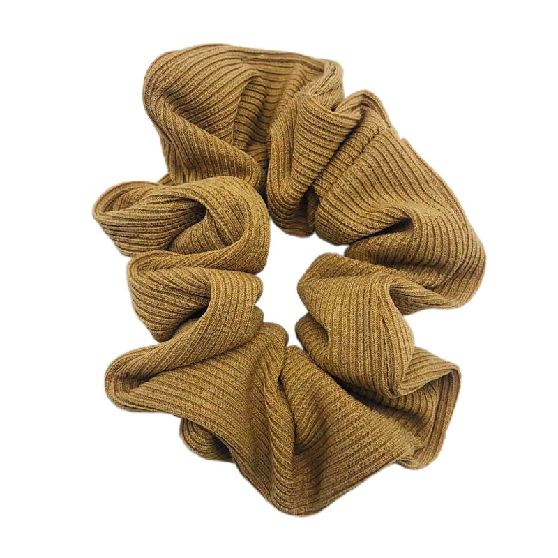 Douyin's popular large intestine hair band, winter warm color series hair band, hair rope, fabric hair band, fabric hair rope detail image 3