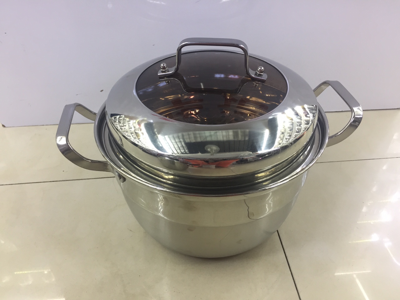Single end steamer with 22Cm steel ear thickness thumbnail