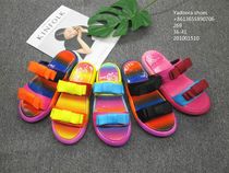 Stylish casual sandals with gradient color for women