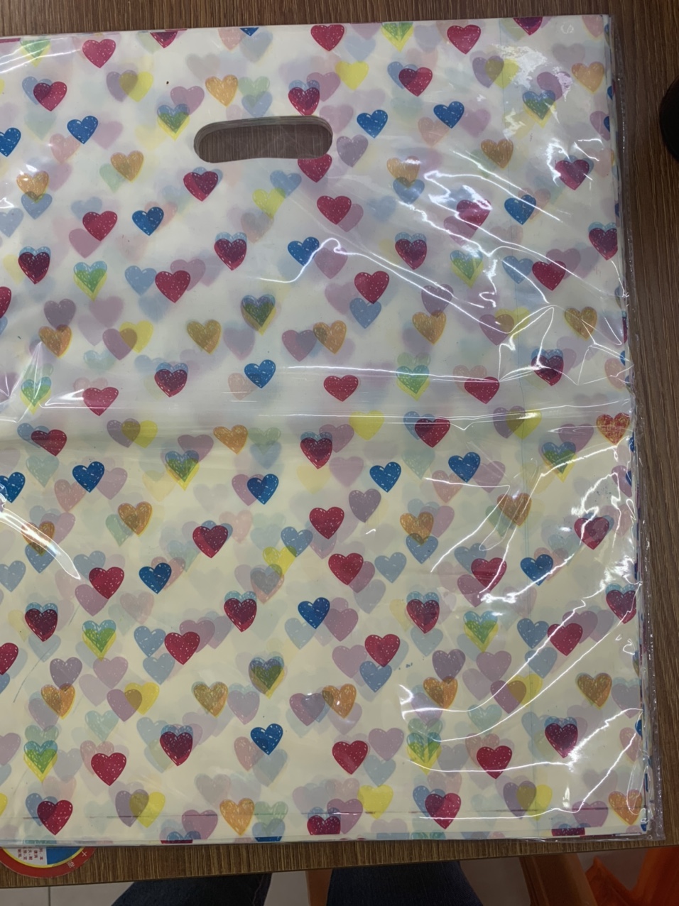 Love Flat Mouth Gift Bag