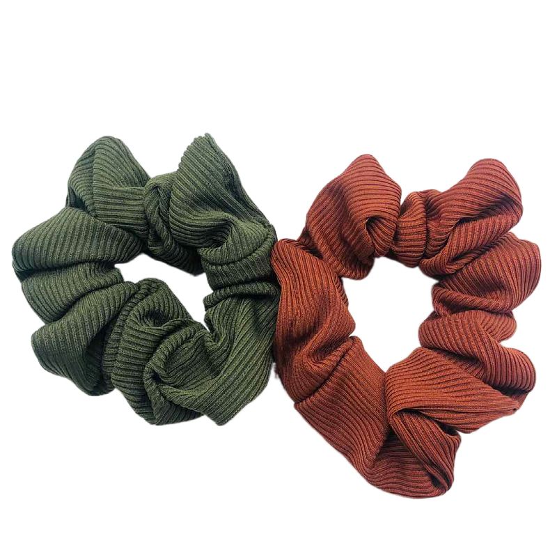 Large hair band Winter warm color hair band hair cord cloth hair band cloth hair cord Specification drawing