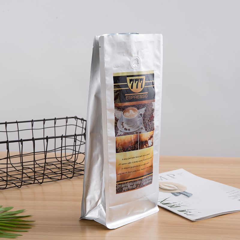 Eight side sealing bag food bag coffee bag nut bag custom thumbnail