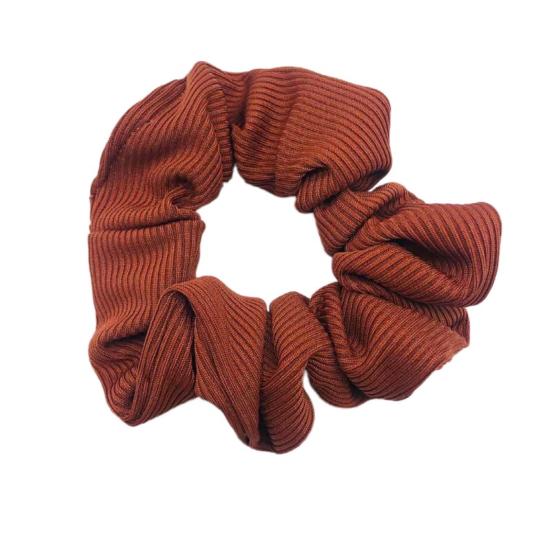 Douyin's popular large intestine hair band, winter warm color series hair band, hair rope, fabric hair band, fabric hair rope detail image 7