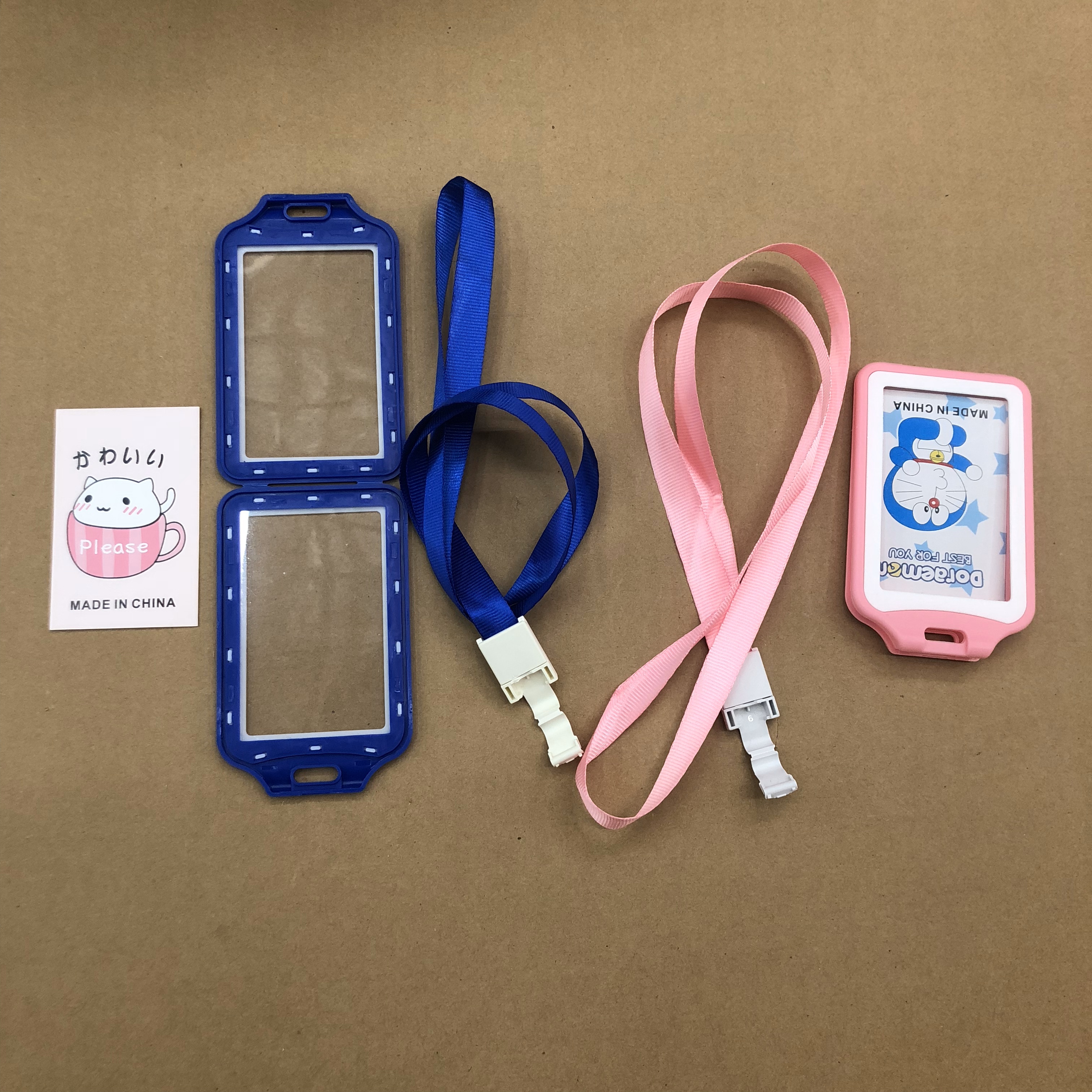 美人尖工作证件卡套学校展会证饭卡公交地铁保护套胸牌挂绳厂牌套详情图16