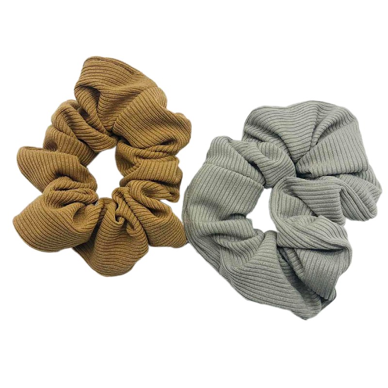 Douyin's popular large intestine hair band, winter warm color series hair band, hair rope, fabric hair band, fabric hair rope detail image 5
