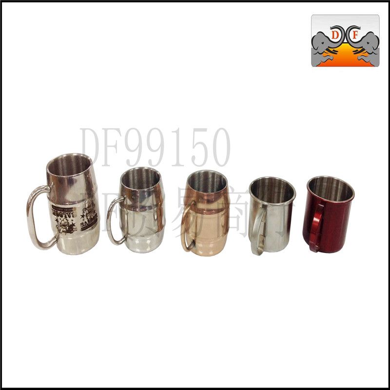 DF99150不锈钢啤酒杯水杯小号啤酒杯/不锈钢水杯/双层不锈钢啤酒杯DF TRADING HOUSE