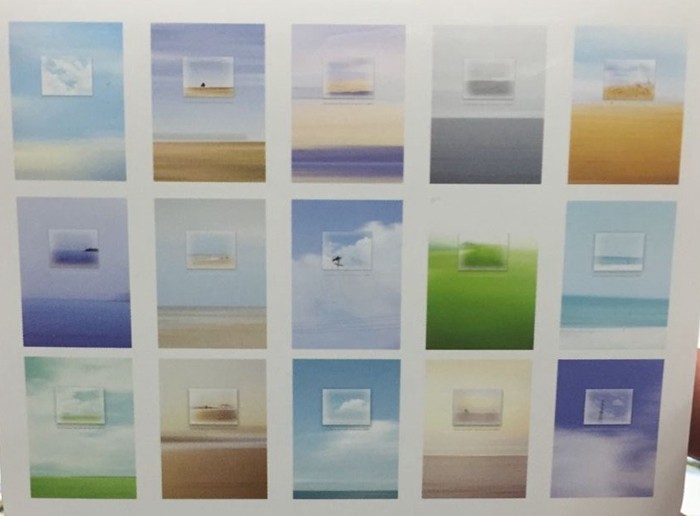 飞鸟明信片贺卡520  盒装明信片批发风景卡片15张装详情3