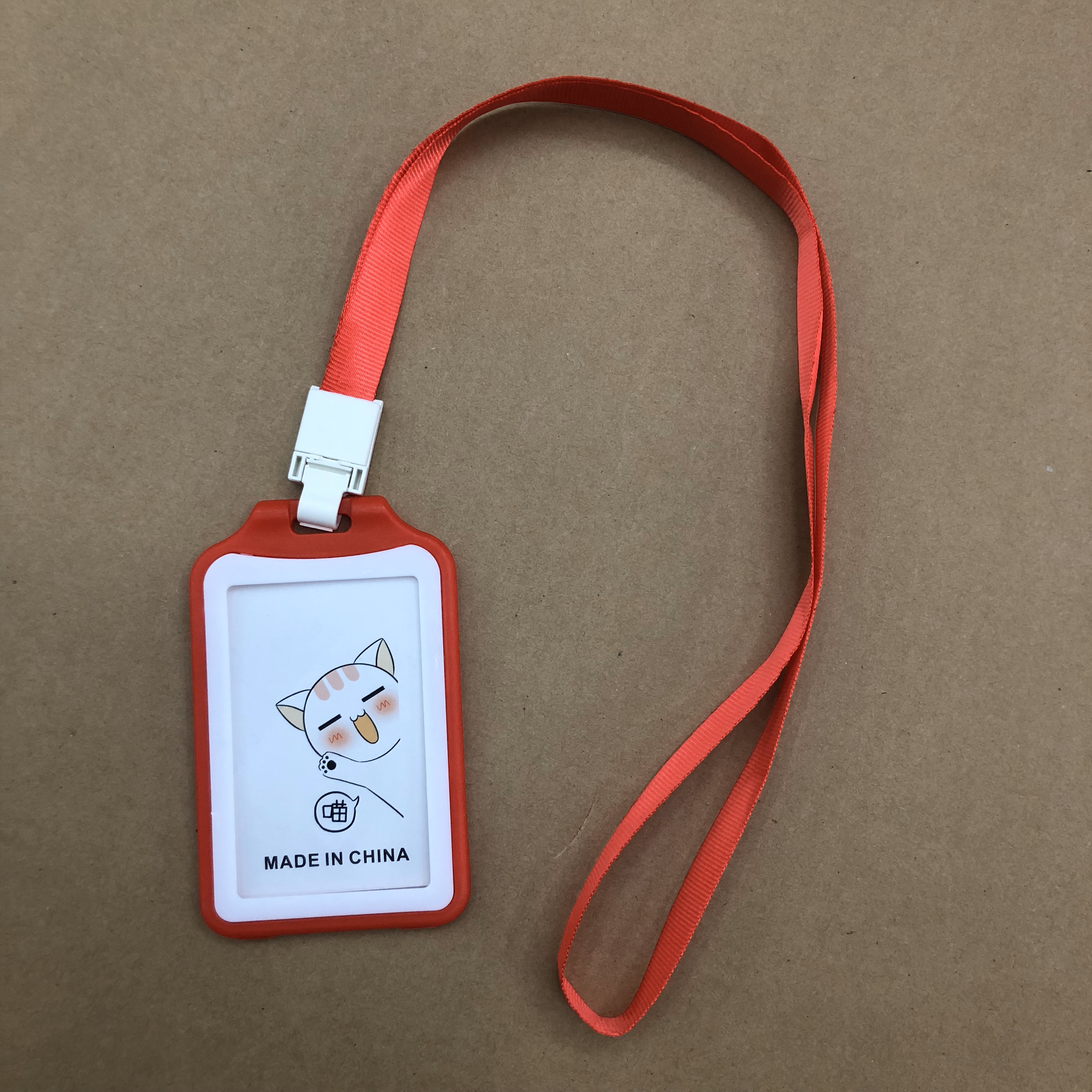 美人尖工作证件卡套学校展会证饭卡公交地铁保护套胸牌挂绳厂牌套详情图11