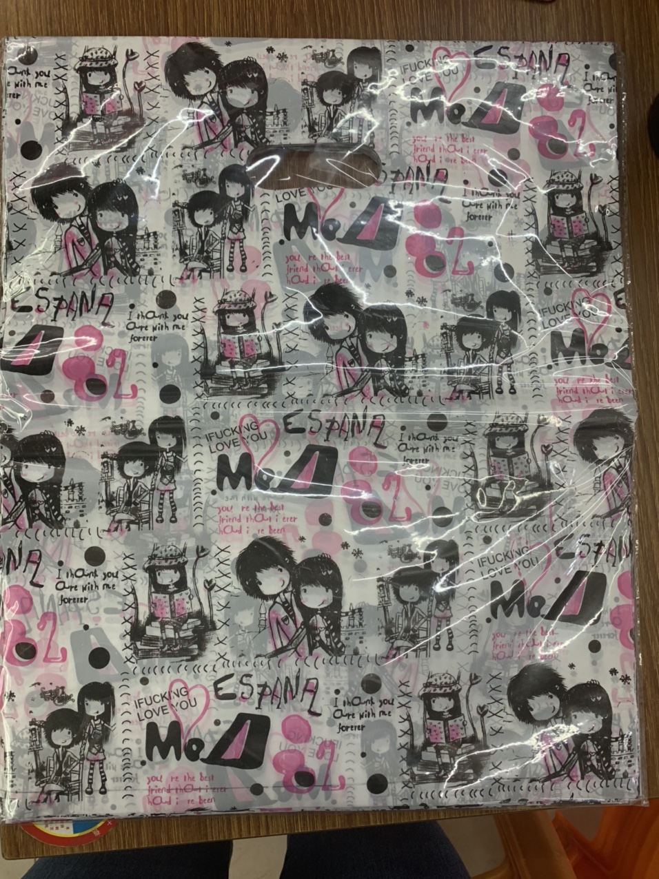 Graffiti Flattop Gift Bag