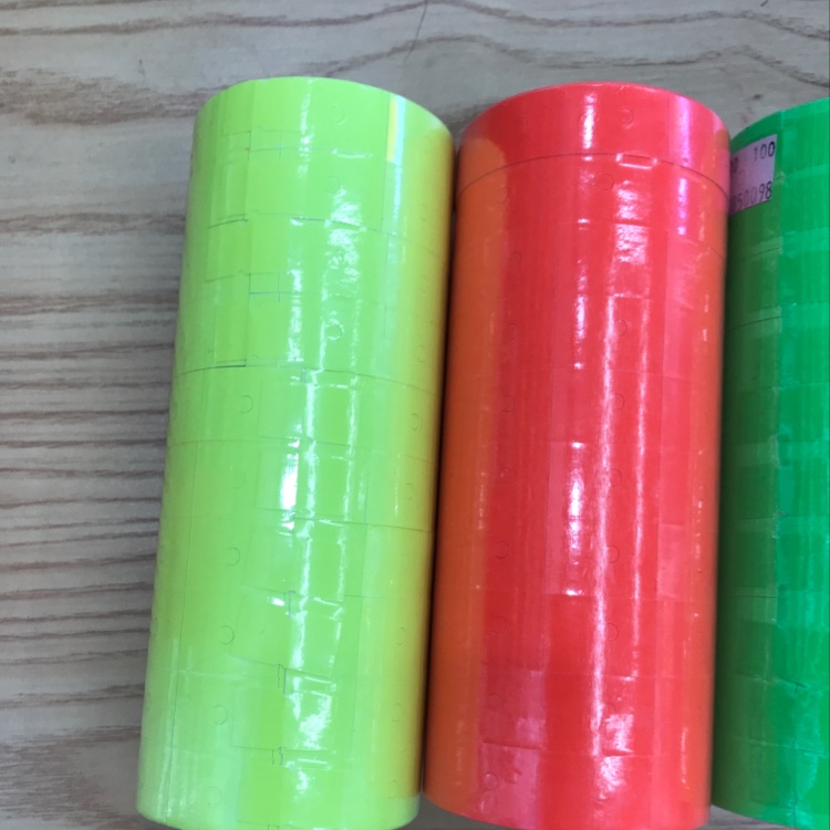 Color double-row paper, five colors can be mixed or plain Specification image