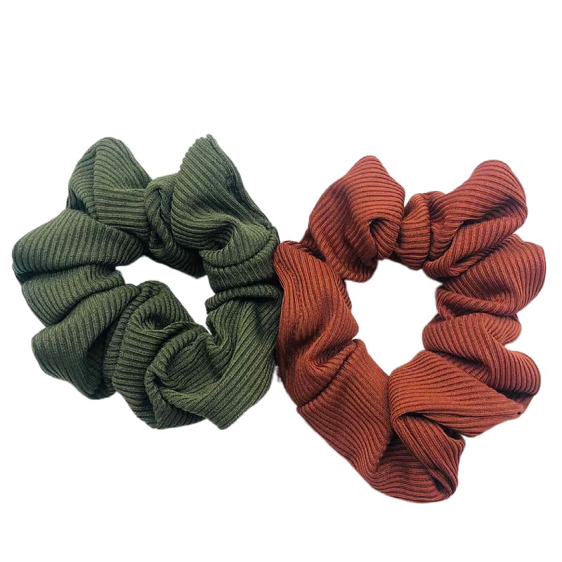 Douyin's popular large intestine hair band, winter warm color series hair band, hair rope, fabric hair band, fabric hair rope detail image 6