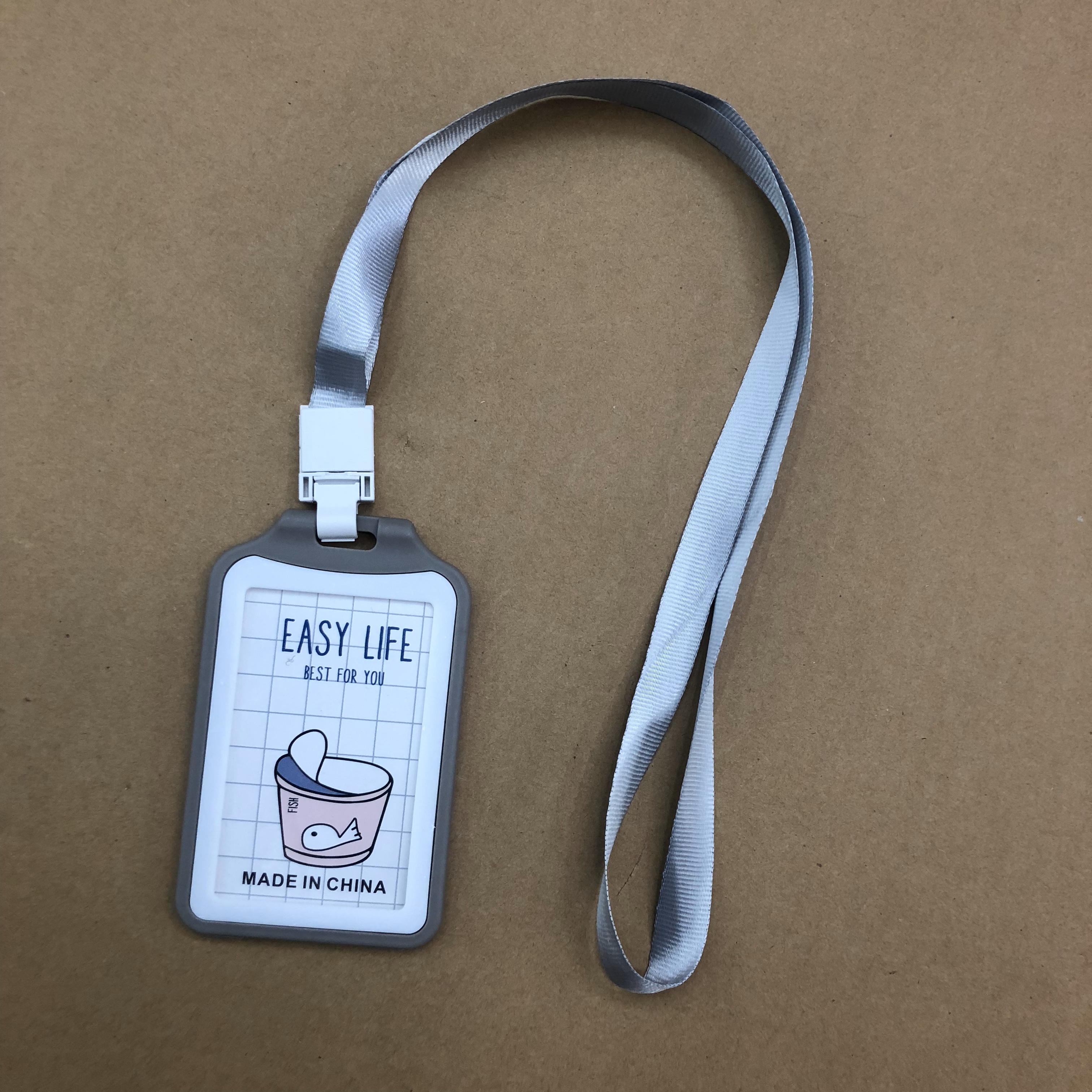 美人尖工作证件卡套学校展会证饭卡公交地铁保护套胸牌挂绳厂牌套详情图10