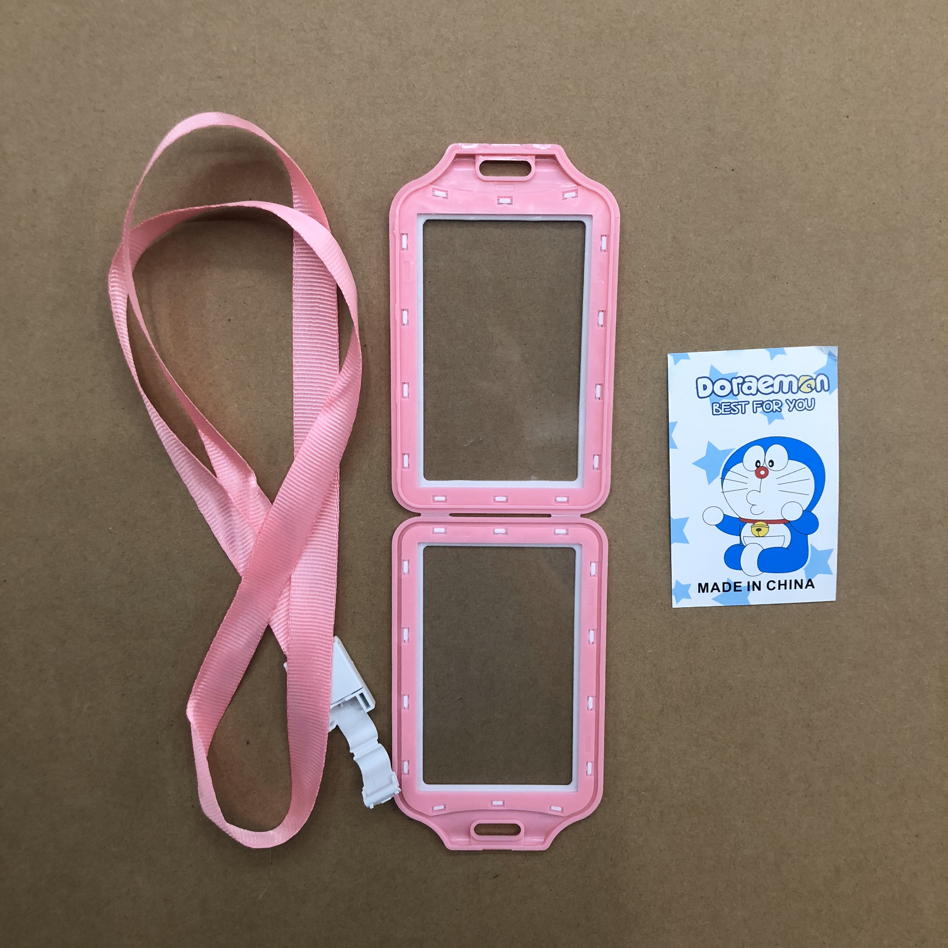 美人尖工作证件卡套学校展会证饭卡公交地铁保护套胸牌挂绳厂牌套详情图17