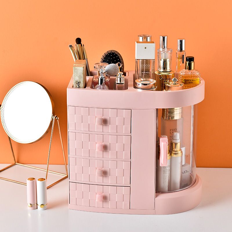 Cosmetics box dust-proof simple drawer-style storage cabinet, cosmetics and skin care products, cosmetics storage box manufacturer direct sales Item Picture