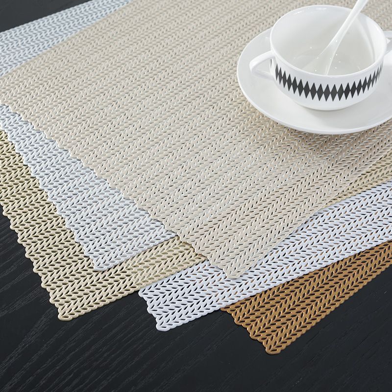 pvc欧式烫金果盘垫花盆垫茶几垫酒店餐盘西餐厅餐具隔热垫细节图